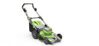 40v electric cordless american garden 16" manual hand brush mower lawnmower china battery lawn mowers