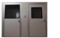 50MM Alu Frame Metal Partition Doors