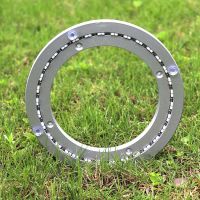 350mm Aluminum Lazy Susan Bearing 14 Inch Metal Rotating Turntable Bearings Swivel Plate Hardware for Dining-Table