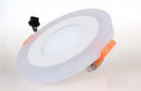 Avatar Double-color Recessed Round Panel Light