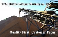factory supply stone crusher adjustable height portable conveyor belt with wheels