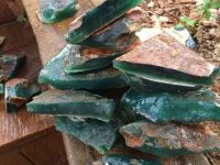 Green Chalcedony rough