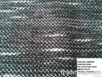 Polyester Cotton Slub Knitted Fabric