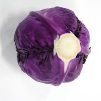 organic red cabbage