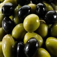 Fresh Green Olives. 100% Olives Stuffed with Almonds, 370 ml Glass Jar