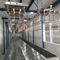 2000BPH Automatic Poultry Processing Equipment / Chicken Slaughtering Equipment / meat processing plant