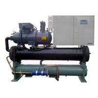 Water cooled screw chiller with single head 