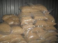 High quality wooden pellets compacted natural solid fuel in bulk from manufacturer, 15 kg plastic packs