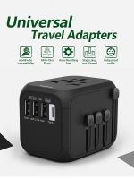 Hot Sale Universal Travel Adapter All-in-one International Power Adapter with 5A type-c 4USB universal travel adaptor