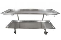 Stainless Steel Body Cadavar Tray