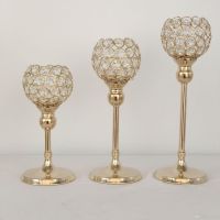  Crystal Candle Holders