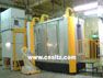 Powder coating system for metal products