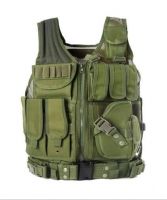 Green Tan Camuflage Airsoft Military Tactical Vest Water Bag Vest