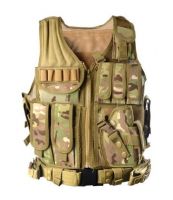 Green Tan Camuflage Airsoft Military Tactical Vest Water Bag Vest