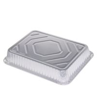 Factory Price 750ml rectangular aluminum foil food container