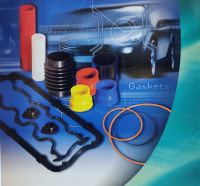 Silicon parts, rubber diaphragms, automotive rubber, air filter rubber gaskets, engine mounting rubber gaskets, o-ring, gromets, seals, rubber components for video, audio communication etc. 