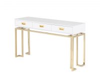 good quality high end stainless steel base console table