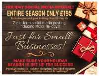 Holiday Social Media Package For Small Businesses!