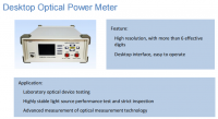 Rof Electro-optic Modulator Opm Series Desktop Optical Power Meter
