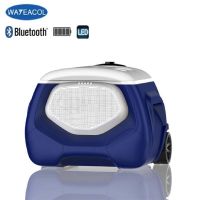 28 L LED light Bluetooth Speaker trolley Cooler For Outdoor Activities