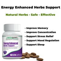 FDA Energy Enhanced Herbs Support Dietary Supplement Best Concentration at Night Best Sleep at Night Mood Regulation Memory Enhance