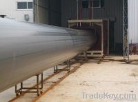 PE  foam PU steel pipe insulation production line