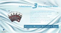 Pore Sebum 3 step ampoule mask