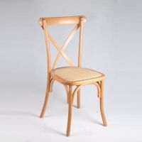 Wooden Wedding Event Dining X Cross Back Chair