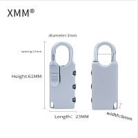 XMM High Quality Zinc Alloy Travel Suitcase Combination Locks XMM-8001