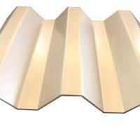 Aluminum Anodized outer wall sheet corrugated decorative veneer for exterior wall