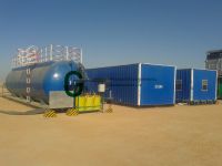 Containerized Water Treatment Plant with RO System to desalinate water