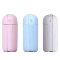 ZW 330ml comet design portable ultrasonic humidifier with changing colour for car