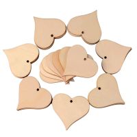 Wooden Craft Hearts