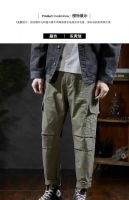 Tang Lion Corset Overalls Men's Fall And Winter Men's Casual Pants