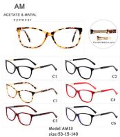 Metal Acetate Eyeglasses Frames AM13