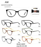 Metal Acetate Eyeglasses Frames AM04