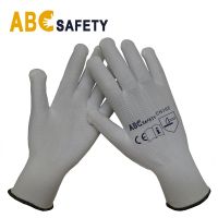 ABC SAFETY 13 Gauge White Nylon Gloves