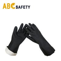 Best Manufacturers black hand protective Industrial Work neoprene gloves