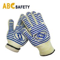 ABC SAFETY Blue Silicone Kitchen Glove
