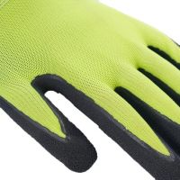 DDsafety 77+countries low-cost manufacturer gloves. OEM for industrial/home/construction 10 gauge economic natural T/C shell.With blue latex smooth finished.