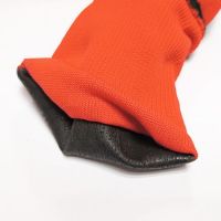 ABCsafety export 15+years low-cost manufacturer gloves Nylon Gloves with Nitrile Foam Palm Coating Red Nylon Shell Coated Gloves Black Nitrile Palm Coated Glove