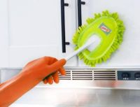 DDSAFETY Direct Factory ODM Cotton spray flock liner orange natural latex household painting wash proof Â work glove