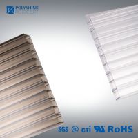 16 Mm Polycarbonate Hollow Sheet With Clear Color 
