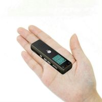 Mini Music Phone Recorder One Key Audio Recording 16gb Dictaphone Digital Voice Recorder Mp3 Player V80