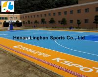 interlocking sports flooring for basketball court