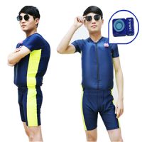 manual inflatable swimsuits rescue life vest for adults