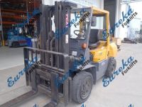 Grab Opportunity To Buy Used TCM Forklift F3158 - With Container Mast, Low Hours & Side Shift  