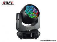 LED Moving Head Intelligent Lights 7   40W Wash with Zoom with Pixel Ring
