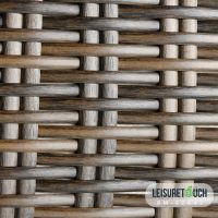 High Temperature Resistance Half Round Rattan For Outdoor Classic Furniture