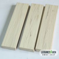 Eco-Firendly Outdoor Furniture Material Plastic Wooden Slats For Bench